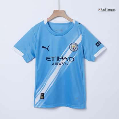 Completo Bambino Manchester City Casa 2025/26 - 3 Pezzi
