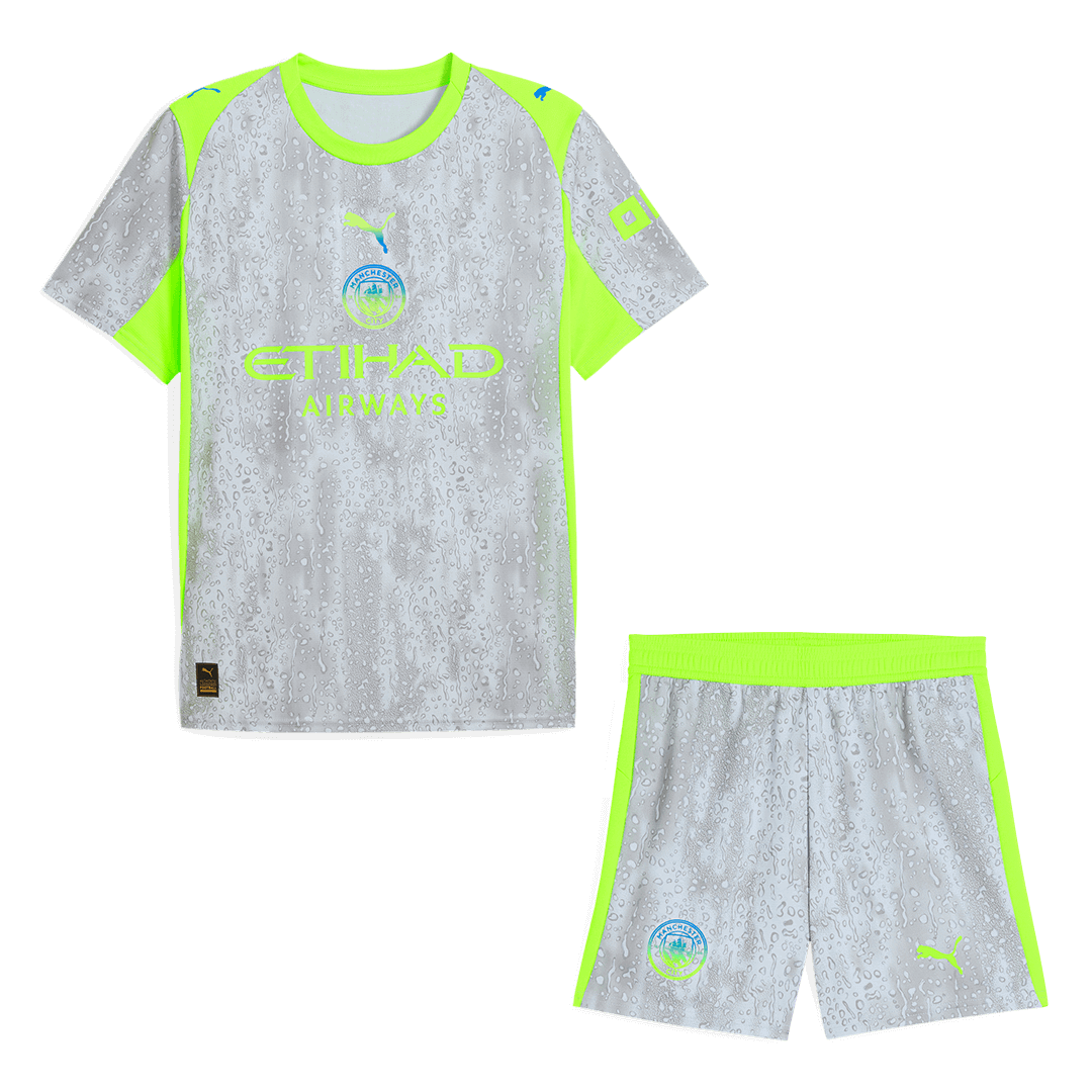 Completo Base Manchester City Terza Uomo 2025/26 - 2 Pezzi