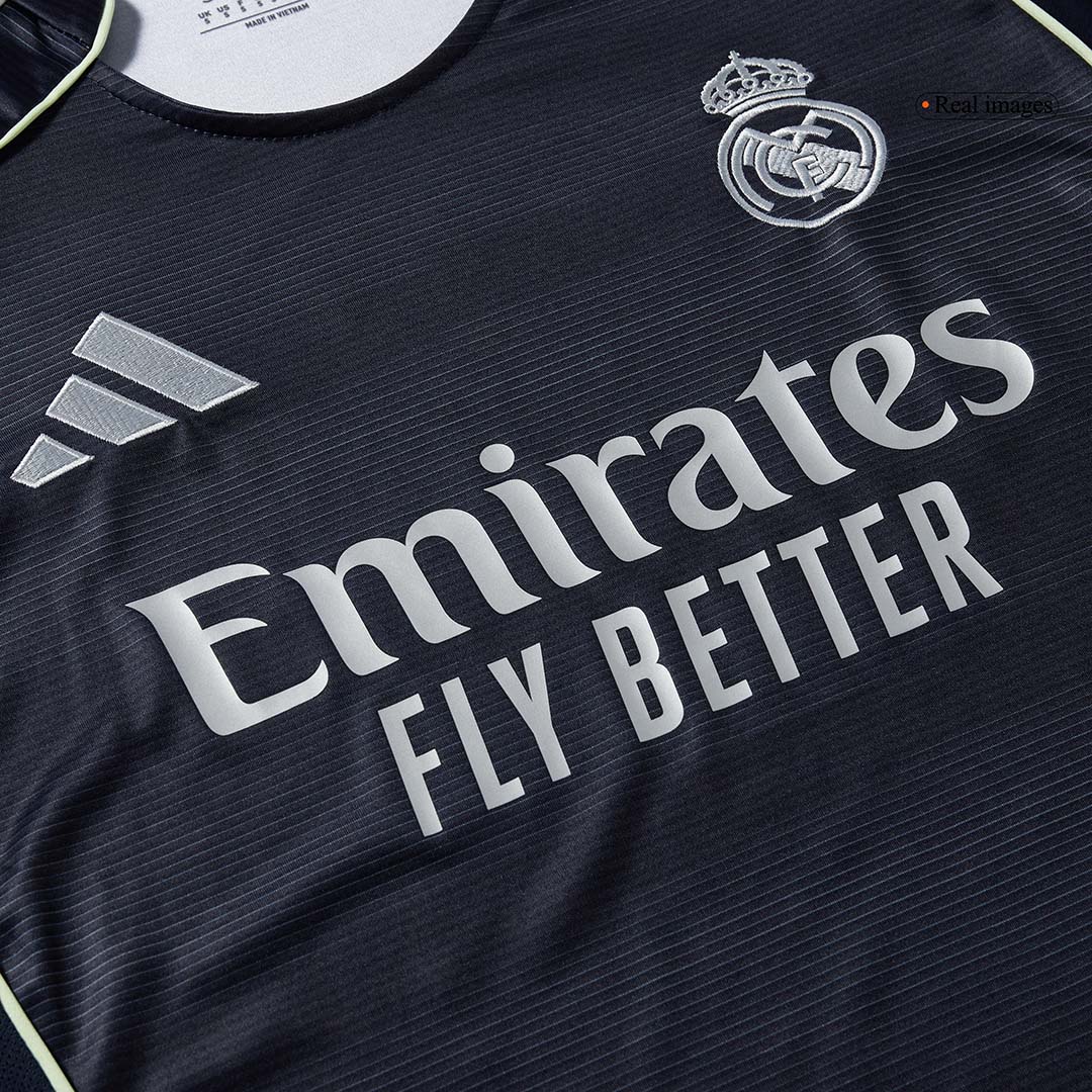 Maglia Replica Real Madrid Trasferta MBAPPÉ #10 Uomo 2025/26
