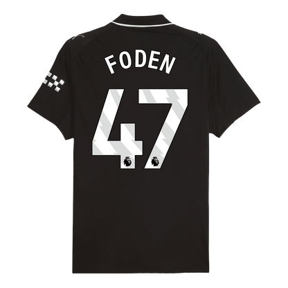 Maglia Gara Manchester City Trasferta FODEN #47 Uomo 2025/26