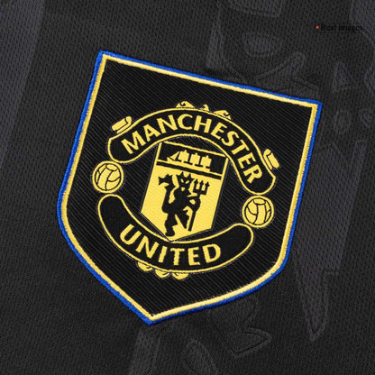 Maglia Replica Manchester United Terza Uomo 2025/26 - Manica Lunga