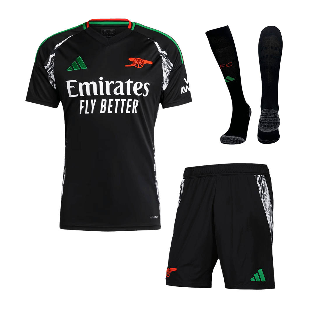 Kit Completo Arsenal Trasferta Uomo 2024/25 - 3 Pezzi