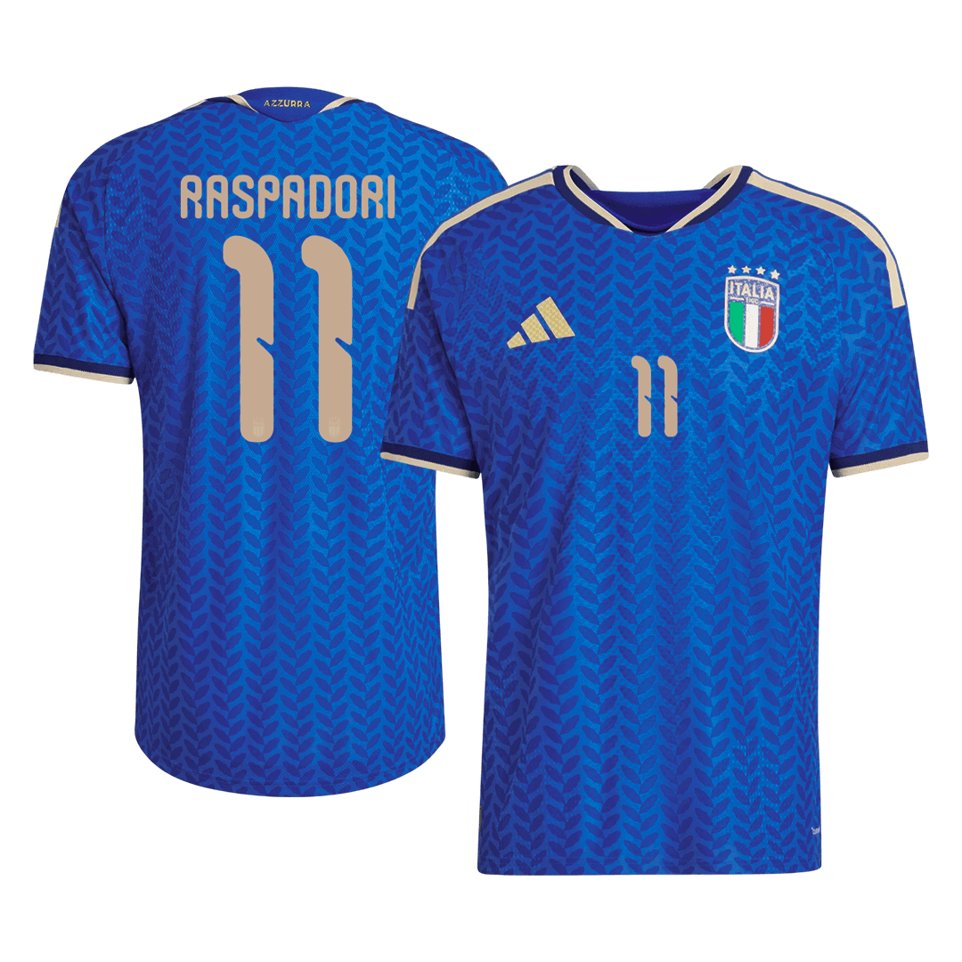 Maglia Gara Italia Casa RASPADORI #11 Uomo 2026