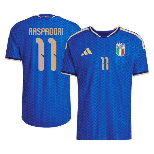 Maglia Gara Italia Casa RASPADORI #11 Uomo 2026