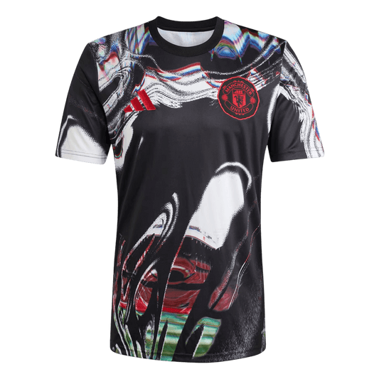 Maglia Replica Manchester United Pre-Partita Uomo 2025/26