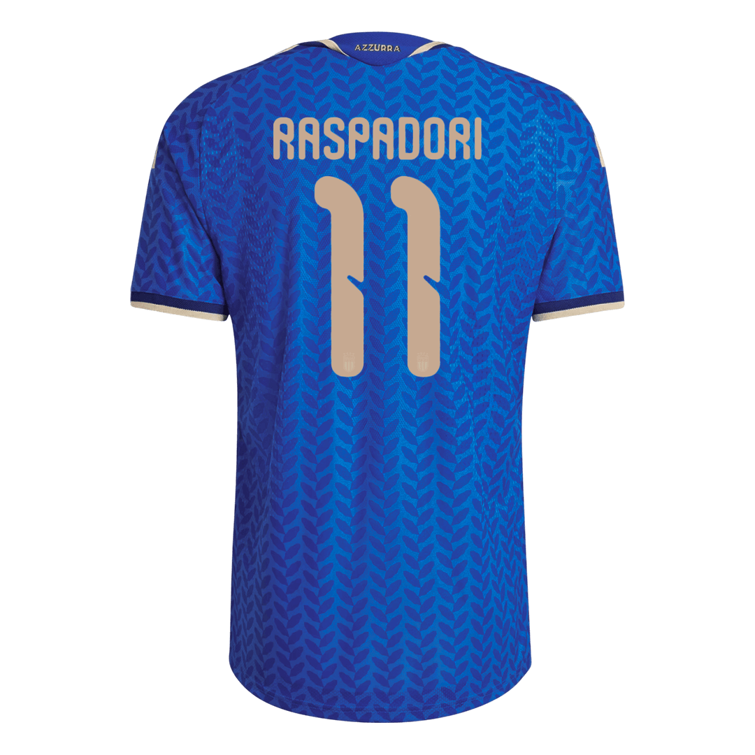 Maglia Gara Italia Casa RASPADORI #11 Uomo 2026