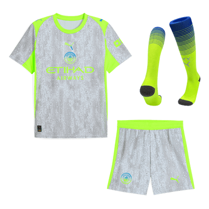 Kit Completo Manchester City Terza Uomo 2025/26 - 3 Pezzi