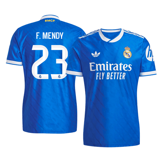 Maglia Gara Real Madrid Terza F. MENDY #23 Uomo 2025/26