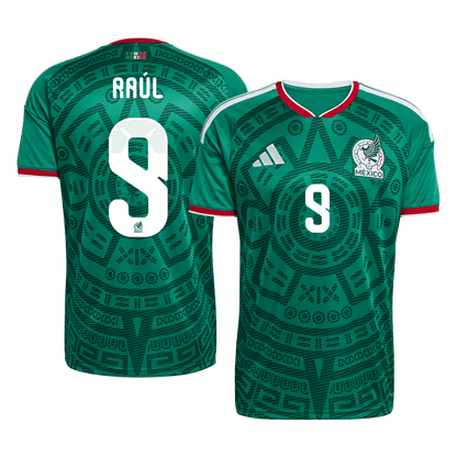 Maglia Replica Messico Casa Raúl #9 Uomo 2026