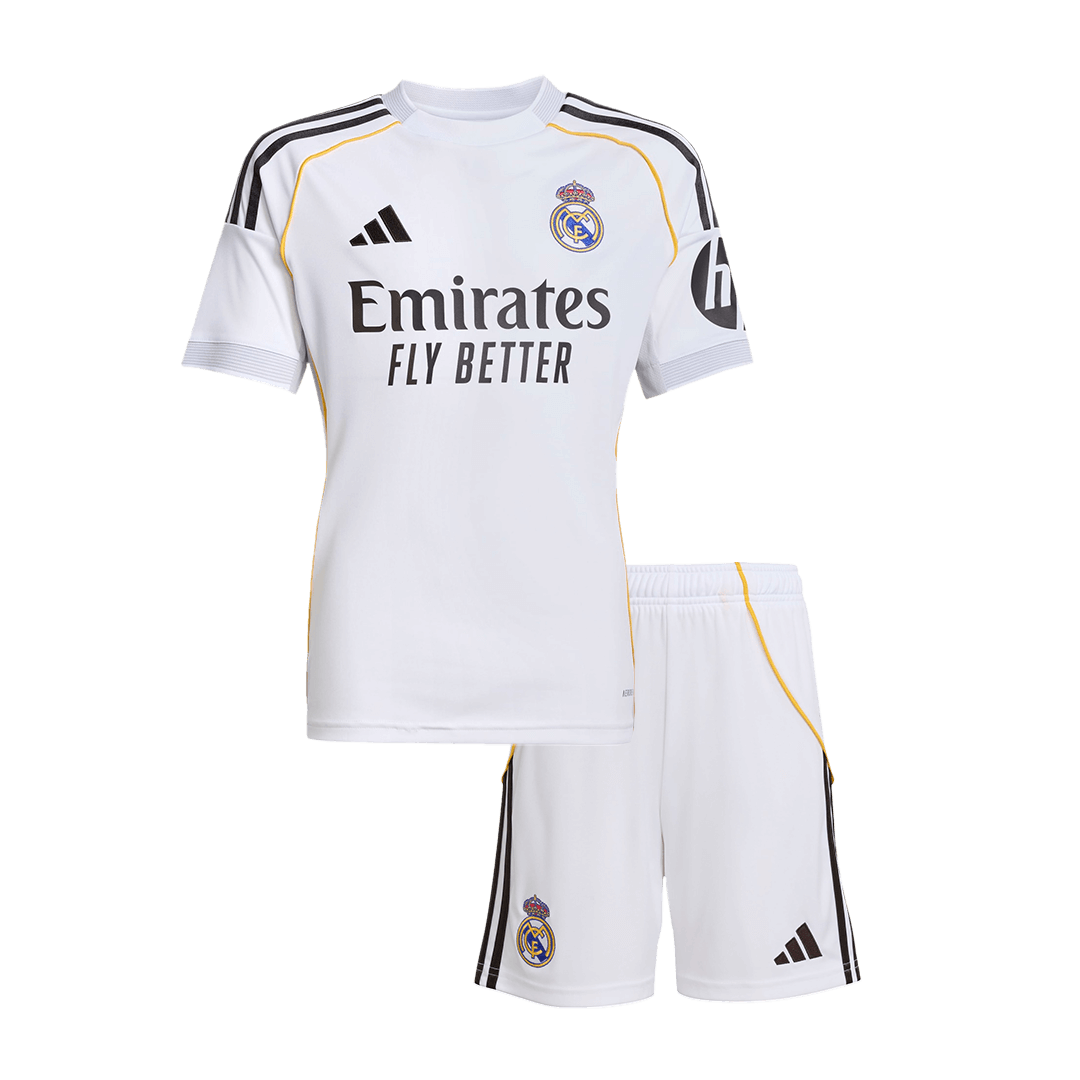 Base Kit Bambino Real Madrid Casa 2025/26 - 2 Pezzi