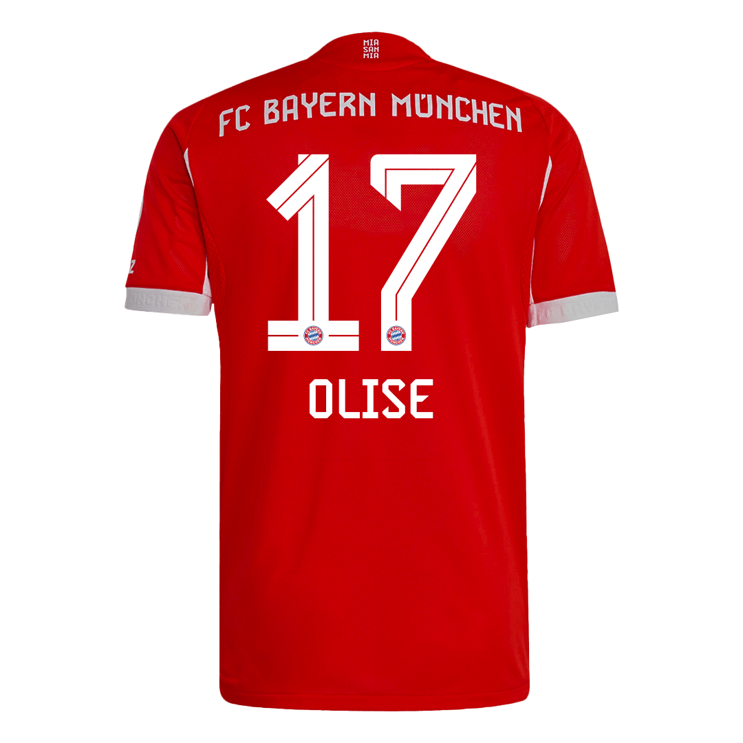 Maglia Gara Bayern Munich Casa OLISE #17 Uomo 2025/26