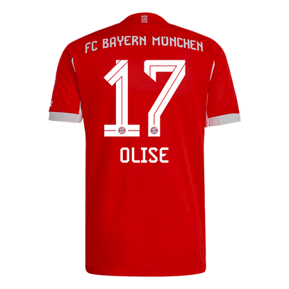 Maglia Gara Bayern Munich Casa OLISE #17 Uomo 2025/26