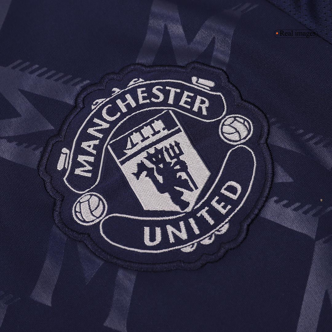 Kit Completo Manchester United Trasferta Uomo 2024/25 - 3 Pezzi