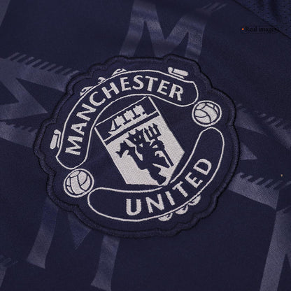 Kit Completo Manchester United Trasferta Uomo 2024/25 - 3 Pezzi
