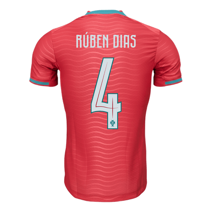 Maglia Gara Portogallo Casa RÚBEN DIAS #4 Uomo 2026