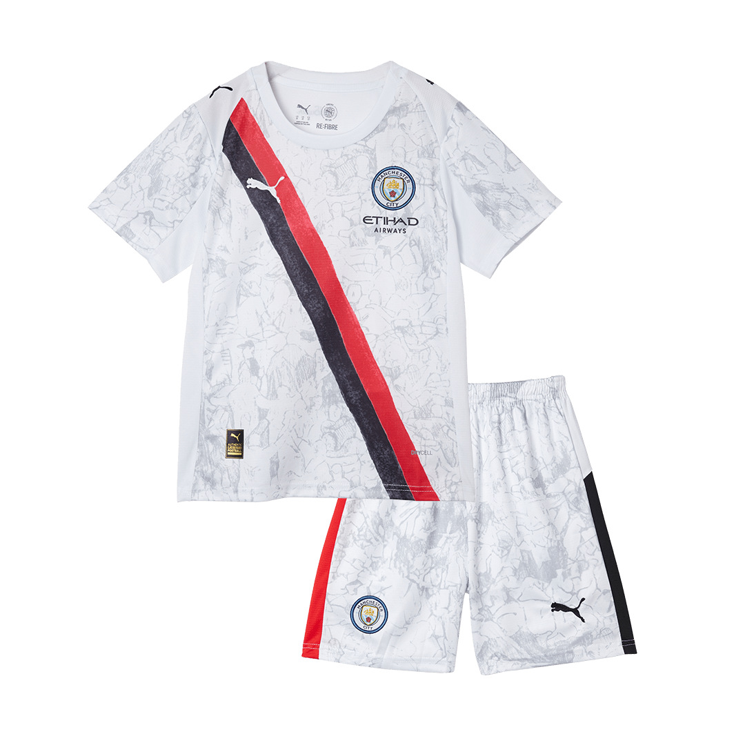 Base Kit Bambino Manchester City 2025/26 - 2 Pezzi