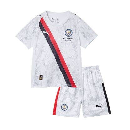 Base Kit Bambino Manchester City 2025/26 - 2 Pezzi