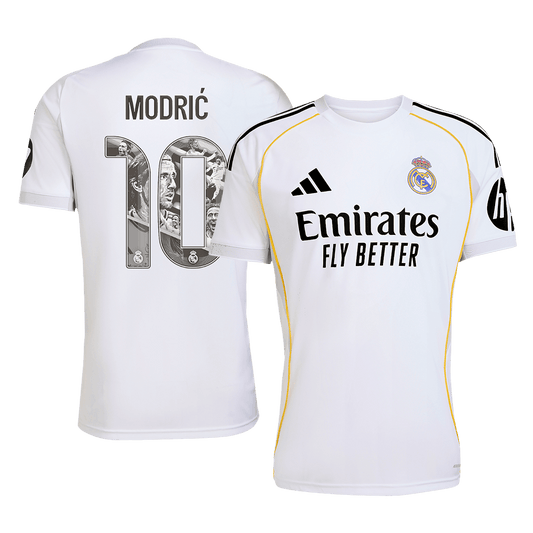 Maglia Replica Real Madrid Casa Uomo MODRIC #10 2025/26 - Speciale