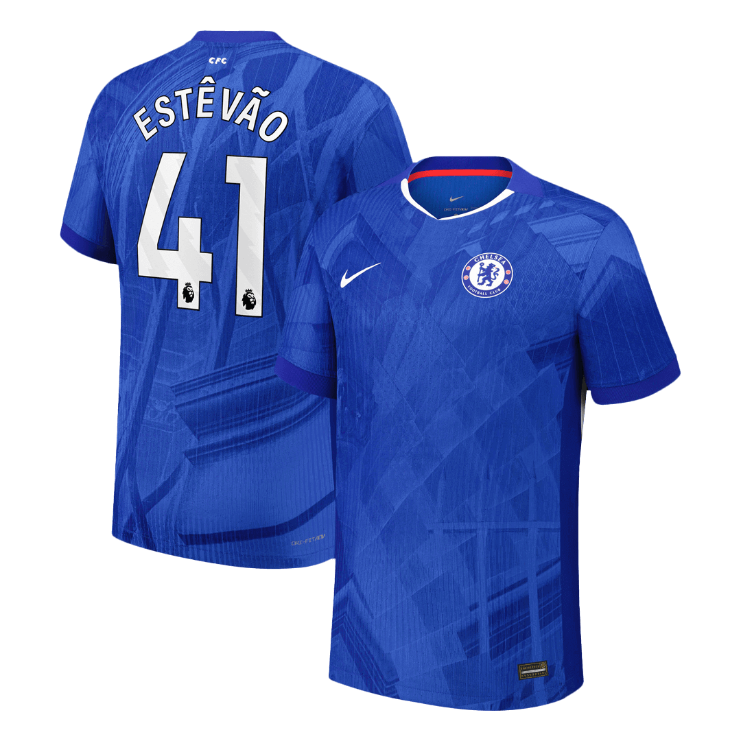 Maglia Gara Chelsea Casa ESTÊVÃO #41 Uomo 2025/26