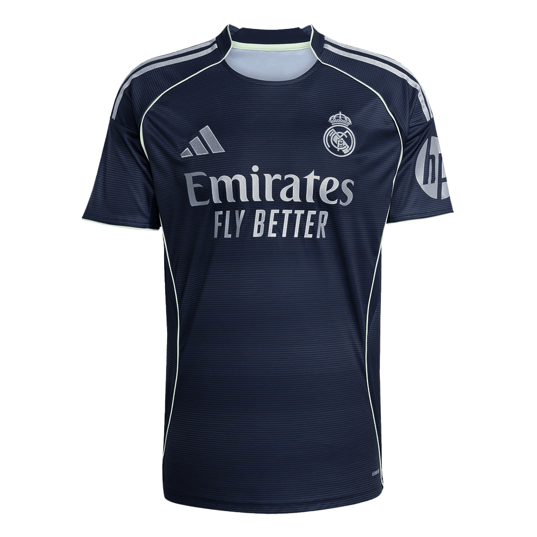 Maglia Replica Real Madrid Trasferta MBAPPÉ #10 Uomo 2025/26