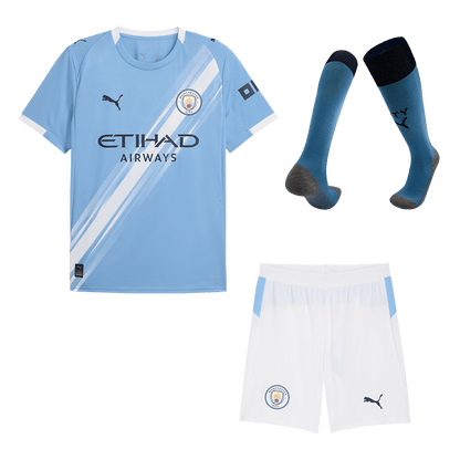 Kit Completo Manchester City Casa Uomo 2025/26 - 3 Pezzi