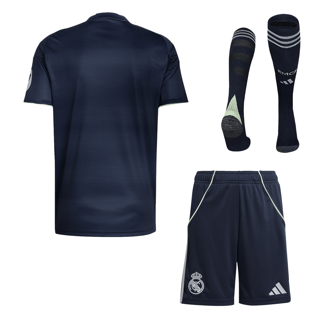 Kit Completo Real Madrid Trasferta Uomo 2025/26 - 3 Pezzi