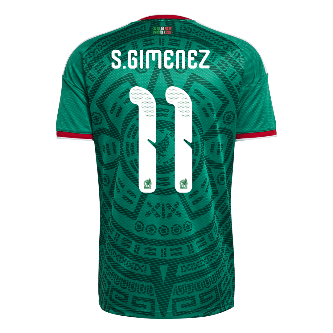 Maglia Replica Messico Casa S.GIMENEZ #11 Uomo 2026