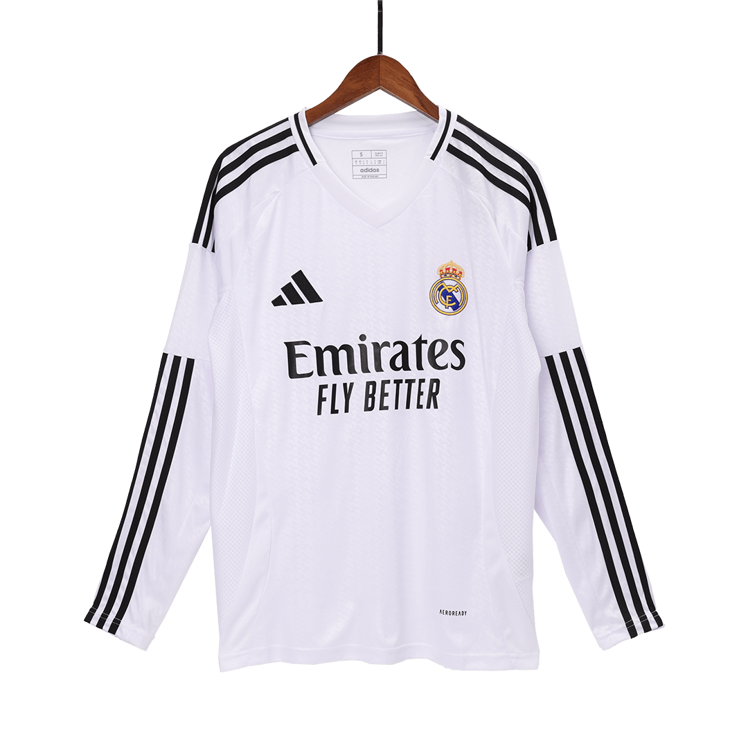 Maglia Replica Real Madrid Casa Uomo 2024/25 - Manica Lunga