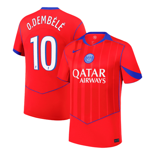 Maglia Replica PSG Terza O.DEMBÉLÉ #10 Uomo 2025/26