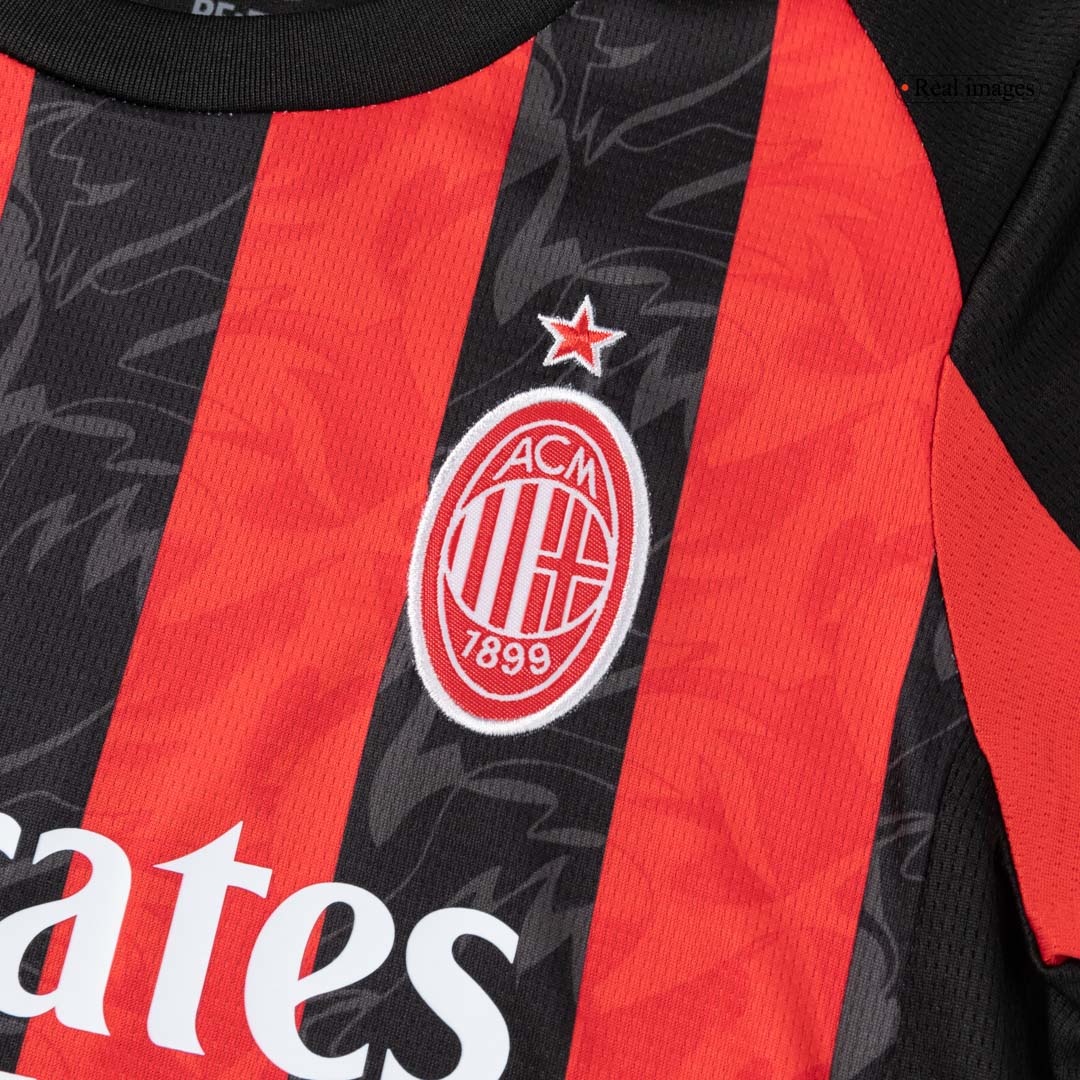 Completo Bambino AC Milan Casa 2025/26 - 3 Pezzi