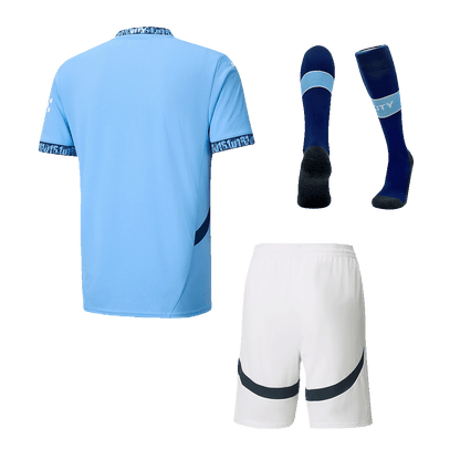 Kit Completo Manchester City Casa Uomo - 3 Pezzi