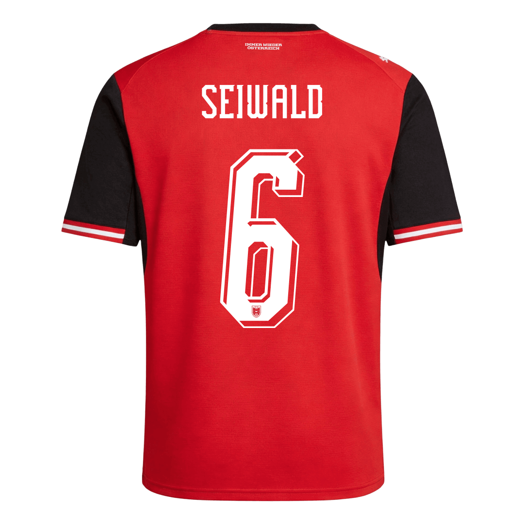 Maglia Replica Austria Casa SEIWALD #6 Uomo 2026