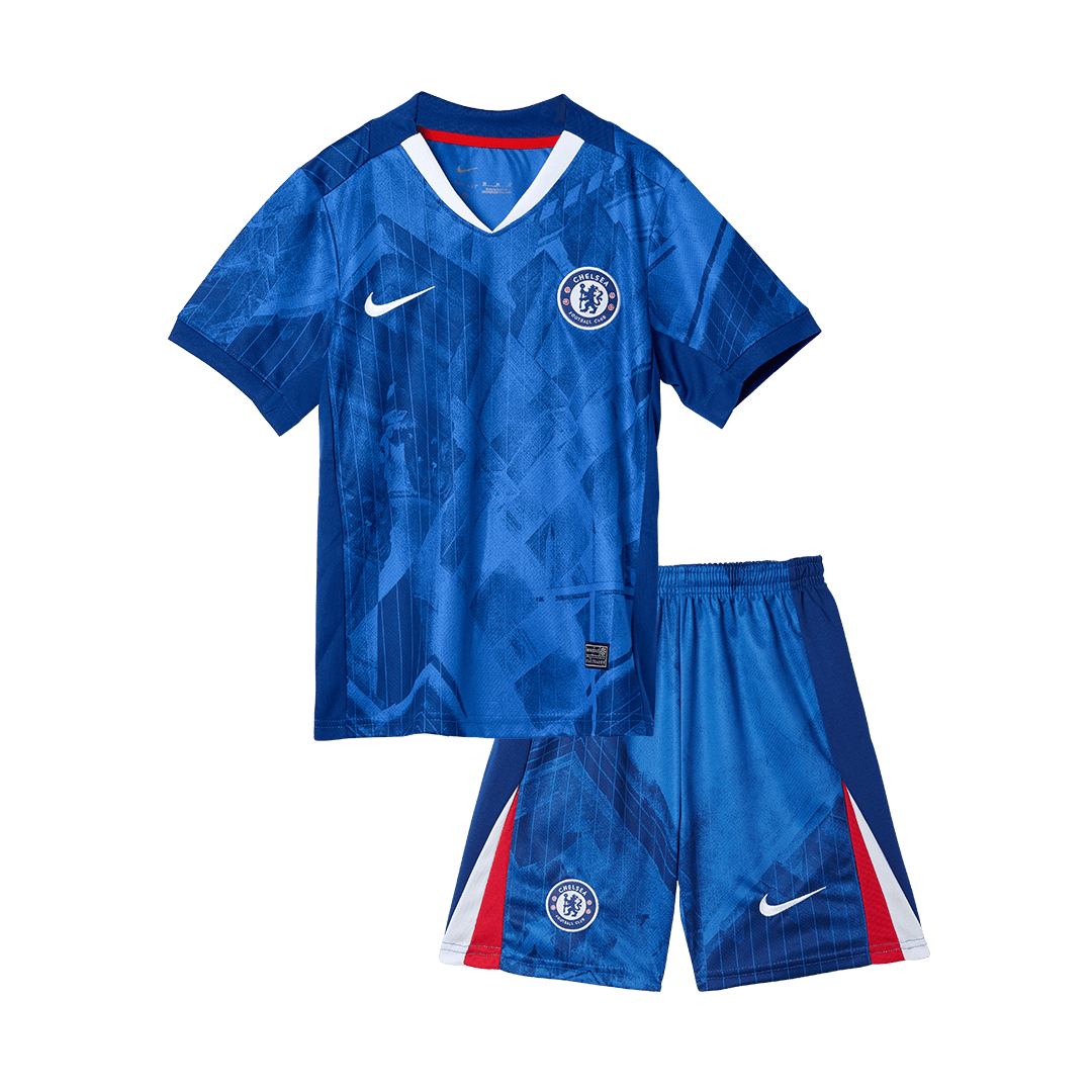 Base Kit Bambino Chelsea Casa 2025/26 - 2 Pezzi