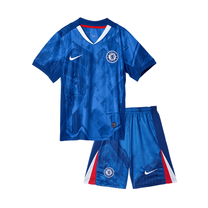 Base Kit Bambino Chelsea Casa 2025/26 - 2 Pezzi