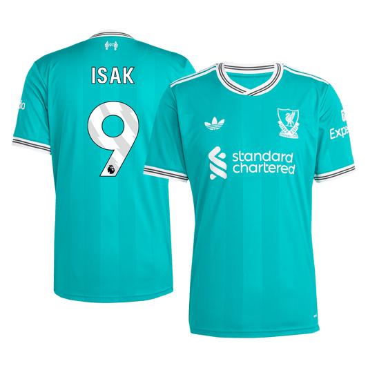 Maglia Gara Liverpool Terza ISAK #9 Uomo 2025/26