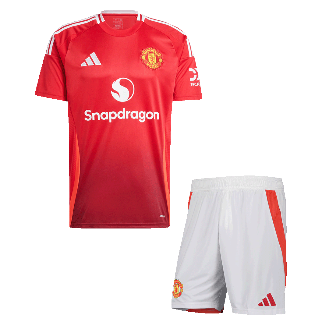Completo Base Manchester United Casa Uomo - 2 Pezzi